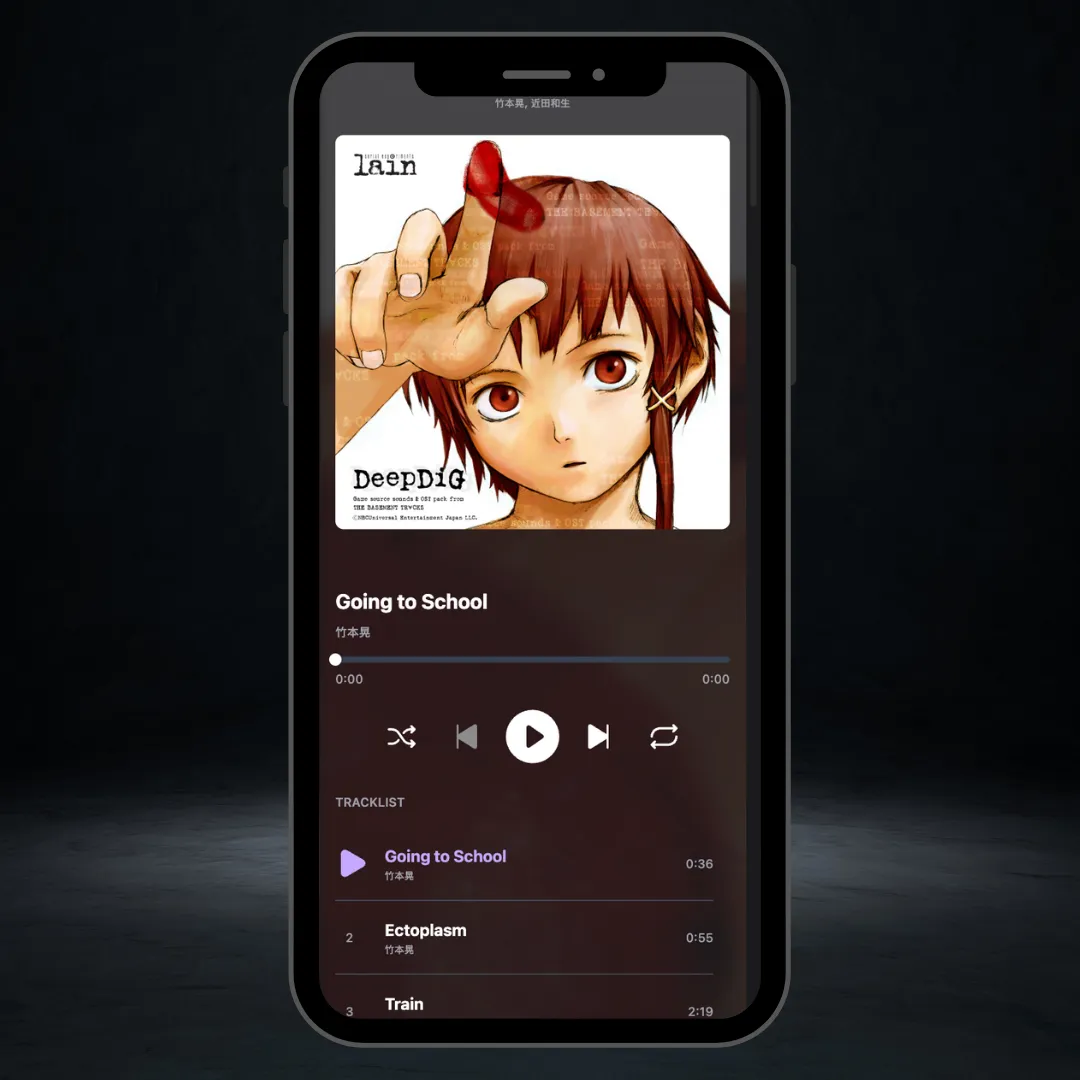 Serial Experiments Lain exclusive art print