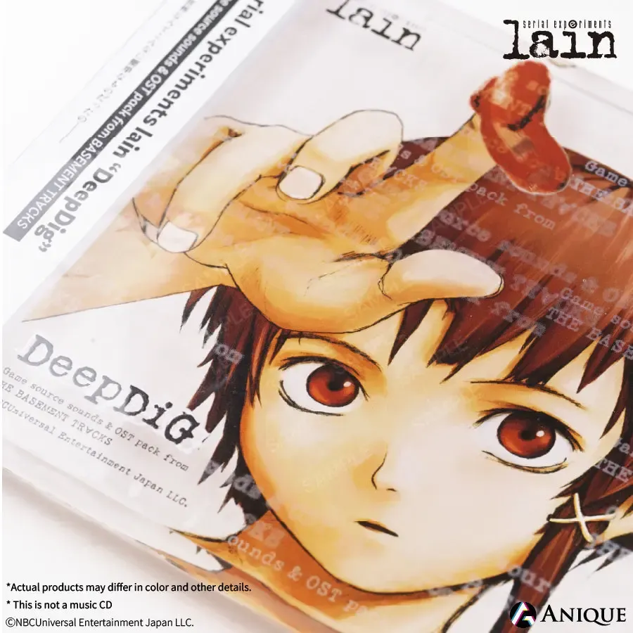 Serial Experiments Lain CD display block